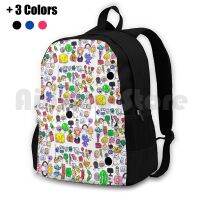 Bfb Characters Outdoor Hiking Backpack Riding Climbing Sports Bag Bfb Bfdi Jacknjellify Jnj Lollipop David Four 4 4X