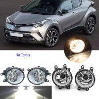 ไฟตัดหมอกสำหรับ Toyota C-HR CHR 2017 2018 2019ไฟหน้าฮาโลเจน Led ชุดอุปกรณ์เสริมรถยนต์กันชนหน้า