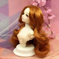 1/3 1/4 1/6 1/8 Fashion Wavy Style Hair High Temperature Wire BJD Wig For Toy Doll