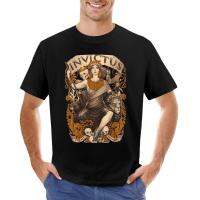 Invictus T-Shirt Cute Clothes Black T Shirt Man Clothes T Shirts MenS T-Shirt