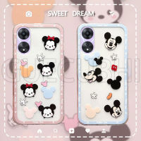 เคสOPPO A78 ลายการ์ตูนน่ารัก ซิลิโคนนิ่มใส เคสโทรศัพท์OPPO A78 5G เคสมือถือ