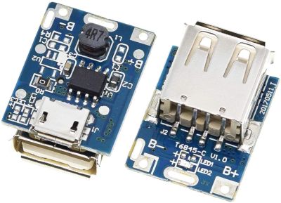 【High-quality】 5V Boost Step Up Power Module ลิเธียม LiPo บอร์ดป้องกันการชาร์จจอแสดงผล LED USB สำหรับ DIY Charger 134N3P Program