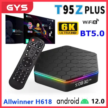 NEW T95z Plus TV Box Android 12 Smart Android TV BOX Allwinner