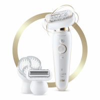 Braun Silk-épil 9 Flex 9030 Wet &amp; Dry 3 in 1 epilator with fully flexible head, 6 extras incl. body exfoliation brush