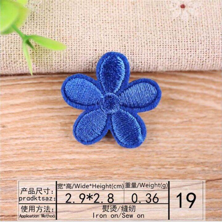 maxsin-fun-10pcs-cute-small-flower-patches-iron-on-applique-parch-kids-bags-dress-embroidery-stickers-diy-decals-decorative