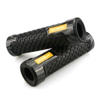 【In Stock】 grvgor 22Mm รถจักรยานยนต์อุปกรณ์เสริมยางพลาสติกคาร์บอน Handlebar End Grips Hand Grips สำหรับ YAMAHA NMAX 155 125 2013 - 2017 2018 2019