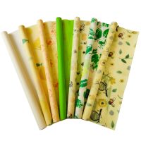 【hot】 Beeswax Food Wrap Reusable Waste  Fresh-Keeping Foods Tools