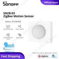 SONOFF SNZB-03 ZigBee เซ็นเซอร์ตรวจจับการเคลื่อนไหวสมาร์ทที่ตรวจกับการเคลื่อนไหว110 ° ดู Field EWeLink APP ไร้สาย Sensor สำหรับ Smart Security System,ทำงานกับ SONOFF Zigbee สะพาน