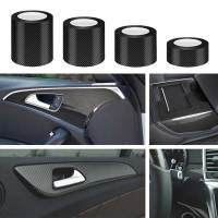 3Cm 5Cm 7Cm 10Cm Carbon Fiber Strips Anti Scratch Protective Film Dry Detailing Vinyl Wrap Tape Car Door Edge Guard Sticker