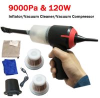 9000Pa 3in1 Handheld Vacuum Cleaner Cordless Air Blower Mini Air Duster Cleaner for Computer Laptop PC Car Interior Home