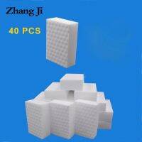 ZhangJi 40PC Density Compressed Cleaning Eraser Sponge Multifunctional Scrubber Washable Sponges 2 Size