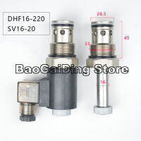 2 Kedudukan 2 Cara Pop Jenis Biasanya Ditutup DHF16-220ตลับด้าย SV16-20วาล์วน้ำ25Mpa 151LMin