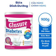 Sữa tiểu đường Glusure Diabetes 900g ổn định đường huyết, giảm mỡ máu