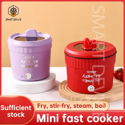Mini Ramen Cooker Portable Electric Ramen Pot Electric Hot Pot For Steaming Frying Porridge Noodles And Soup Kitchen Accessories