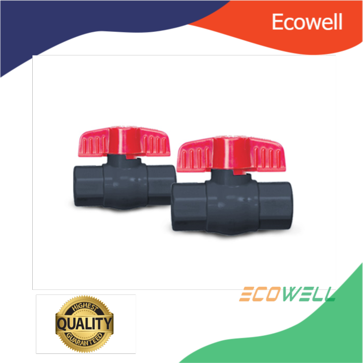 UPVC Ball Valve 1/2"1" Lazada PH