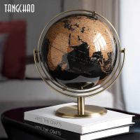 Home Decor World Globe Retro Map Globe Office Decor Accessories Desk Ornaments Geography Kids Education Globe Decor Decoration