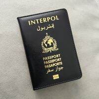 International Criminal Police Organization Passport Cover interpol Document Badge Police Interpol Toiletries  Cosmetics Bags