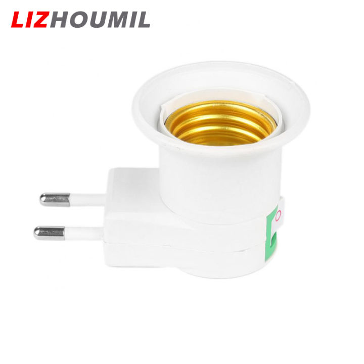 lizhoumil-โคมไฟแบบกลม0-4a-110-220v-led-ที่เสียบกับสวิตช์ติดผนังหัวฉีด-e27เบ้าโคมไฟเปิดปิด