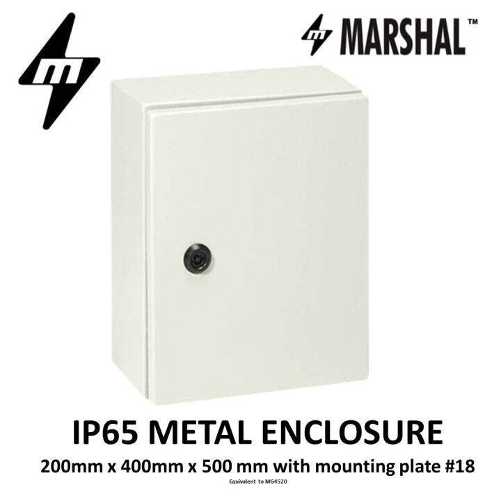 Marshal MP4520 Metal Enclosure Box Electrical Panel Box Circuit Box