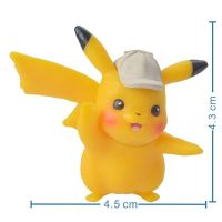 Hot Original Pokemon Pet Collection Pikachu Squirtle Bulbasaur Vulpix Eevee Litten การ์ตูนอะนิเมะตัวเลขตุ๊กตาของเล่น