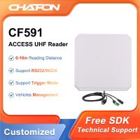 เครื่องอ่านการเข้าถึง UHF RFID RFID พร้อม WG26สำหรับจอดรถ CF591 CHAFON ขนาด865 ~ 868Mhz 8M