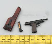 : 》}? DAMTOYS DAM 78090 1/6กองกำลังติดอาวุธของ N Federation SPETSNAZ MVD Vityaz GROZNY Pistol Stechkin APS โมเดลของเล่นสำหรับแฟนๆ