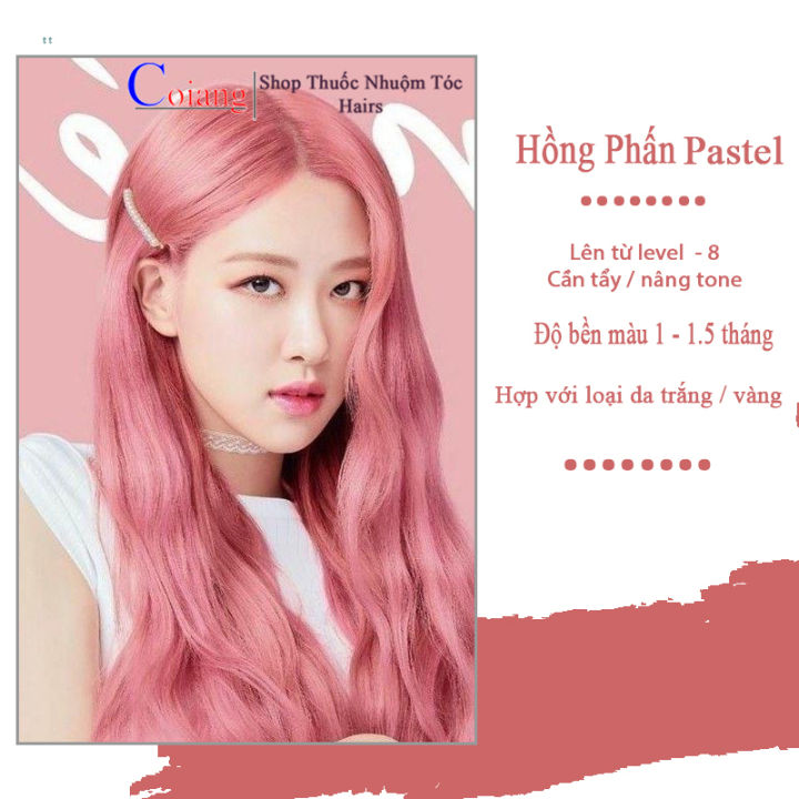 Cách nhuộm tóc hồng pastel lên màu đẹp nhất  Công Ty Cổ Phần LAVO