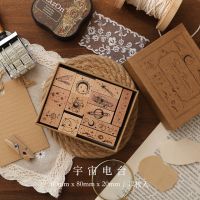 JYYP-Jenny Chinese Character Number Universe Flower Week Wooden Rubber Stamp Scrapbooking Deco Diy Craft Standard Wooden Stamps