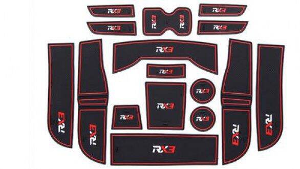 รถ-anti-dirty-pad-ประตู-groove-gate-slot-ถ้วย-armrest-storage-pad-anti-slip-mat-สำหรับ-roewe-rx3เกียร์อัตโนมัติ-edition