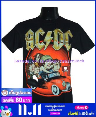 เสื้อวง AC/DC เอซี/ดีซี ไซส์ยุโรป เสื้อยืดวงดนตรีร็อค เสื้อร็อค  ADC1070 สินค้าในประเทศ
