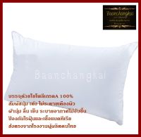 (ร้านไทย) หมอนหนุน หมอนโรงแรม หมอนรีสอร์ท ขนาดมาตรฐาน 19x29 นิ้ว หมอนหนุนสุขภาพ  หมอนหนุนหัว หมอนหนุนนอน หมอนหนุนคอ พร้อมส่ง สต็อกแน่น