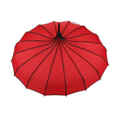 Vintage Pagoda Umbrella Bridal Wedding Party Sun Rain UV Protective Umbrella HR