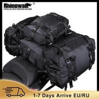 Rhinowalk  Motorcycle Bag Waterproof Inner Bag Saddle Bags Luggage 10L-20L-30L Tail Bag  Multi-function Outdoor Riding Backpack