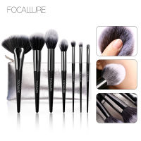 Focallure ชุดแปรงแต่งหน้า610ชิ้นสำหรับอายแชโดว์แปรงเขียนคิ้วมืออาชีพแปรงขนนุ่มสำหรับเครื่องมือแต่งหน้าง่าย