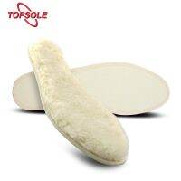 Topsole Winter Insole Fur Heated Warm Insole High Quality Soft Thickened Wool Outdoor Cashmere Pad Sole Men And Women 39;S Shoes