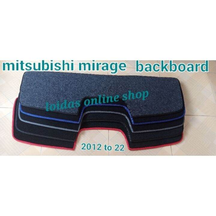backboard cover for mitsubishi mirage 2012 to 22 Lazada PH