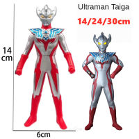 14ซม.24ซม.30ซม.ของเล่นเด็กUltraman Taigaยางนุ่มตุ๊กตาโมเดลของเล่นเด็กวันเกิดของขวัญเด็ก