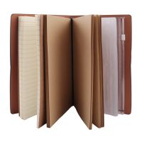 2022 Plan A6 Notepad Diary Book Business Creative Loose-Leaf Notebook Retro Hand LEDger 200X120mm