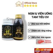 Nước súc miệng thảo dược và viên uống Tam tiêu Ov Ata Store AS02