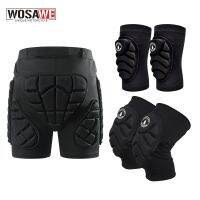 WOSAWE Outdoor Sports Ski Skate Snowboard Protection Skiing Protector Knee Pads Skating Protective Hip Padded Shorts XS-3XL