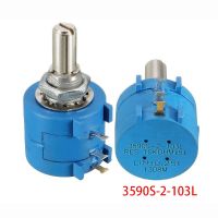 1PCS 3590S 10K Ohm 103 3590S-2-103L 3590S-2-103 3590S-103 Precision Multiturn Potentiometer 10 Ring Adjustable Resistor