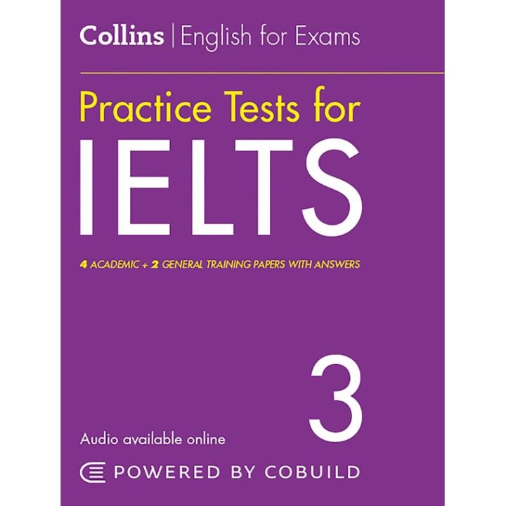 สินค้าเพื่อคุณ IELTS Practice Tests Volume 3 : With Answers and Audio (Collins English for Ielts)