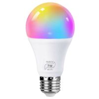 Promotion! Dimmable Wifi Smart Light Bulb Lamp E27 7W 500LM 6500K RGB LED Light Bulb For Alexa Magic Home Kitchen 4CM