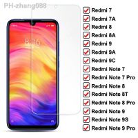 9999D Tempered Glass For Xiaomi Redmi 7 7A 9C 8 8A 9 9A Screen Protector Redmi Note 8 8T 7 9S 9 Pro Max Safety Protective Glass