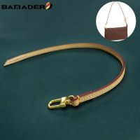 BAMADER Handles Strap For Handbags Vegetable Tanned Leather Shoulder Bag Straps Fits For Handle Crossbody Bag Strap Accessories