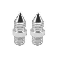 2PCS Plumb Bob Hook สำหรับ Leica 102 Prism Survey Pole Adapter 58X11ด้าย Mini Prism Adopter Survey Point อลูมิเนียมเงิน