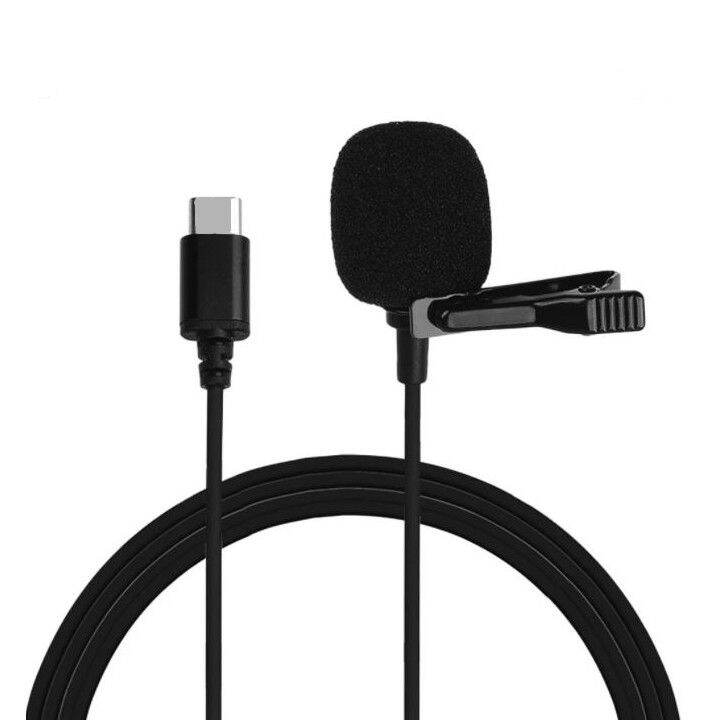 Lavalier Microphone GL121 TypeC With Clip Superb Sound Audio and