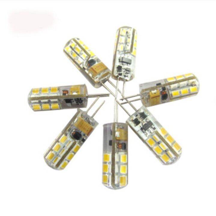 new-hot-yanjina85828158-1ชิ้นโคมไฟ-led-g4โคมไฟสปอตไลท์3014smd-หลอด-droplight-ไฟขั้วเกลียว-dc-12v-ac220v-3w-9w-12w-สีขาว-โคมไฟสีขาวนวล