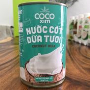 Nước cốt dừa tươi không đường coco xim 400ml