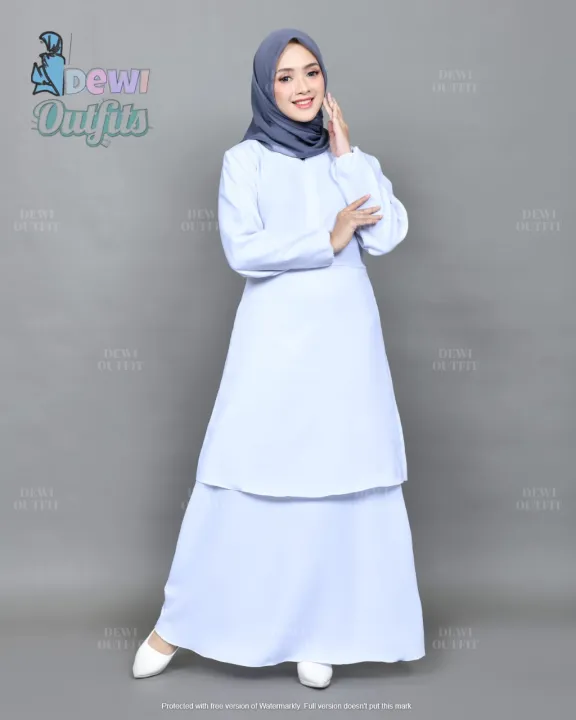 Gamis Putih Marbella Dress Terbaru 22 Gamis Putih Terbaru Baju Muslim Wanita Terbaru Gamis Putih Polos